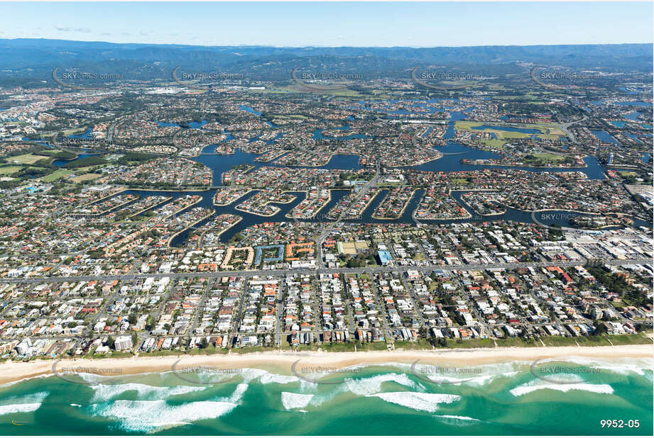 Aerial Photo Mermaid Waters QLD Aerial Photography