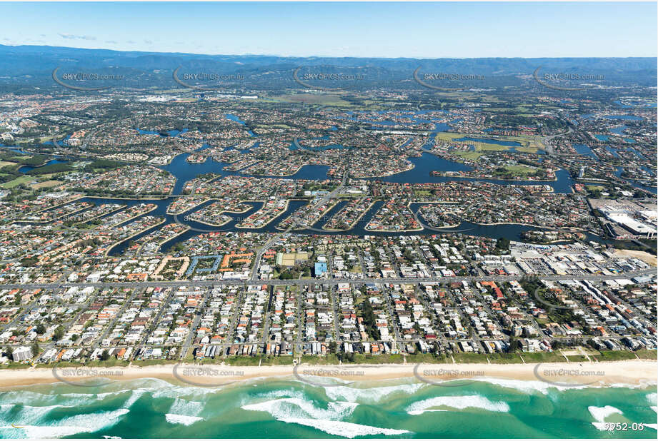 Aerial Photo Mermaid Waters QLD Aerial Photography