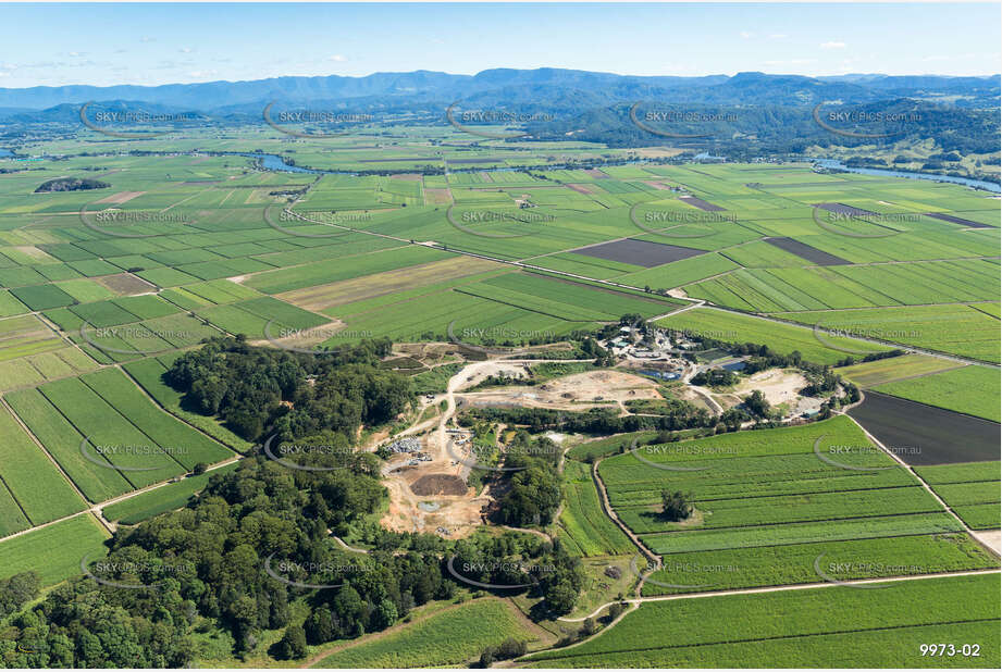 Aerial Photo O'Keeffe Quarry Stotts Creek NSW Aerial Photography