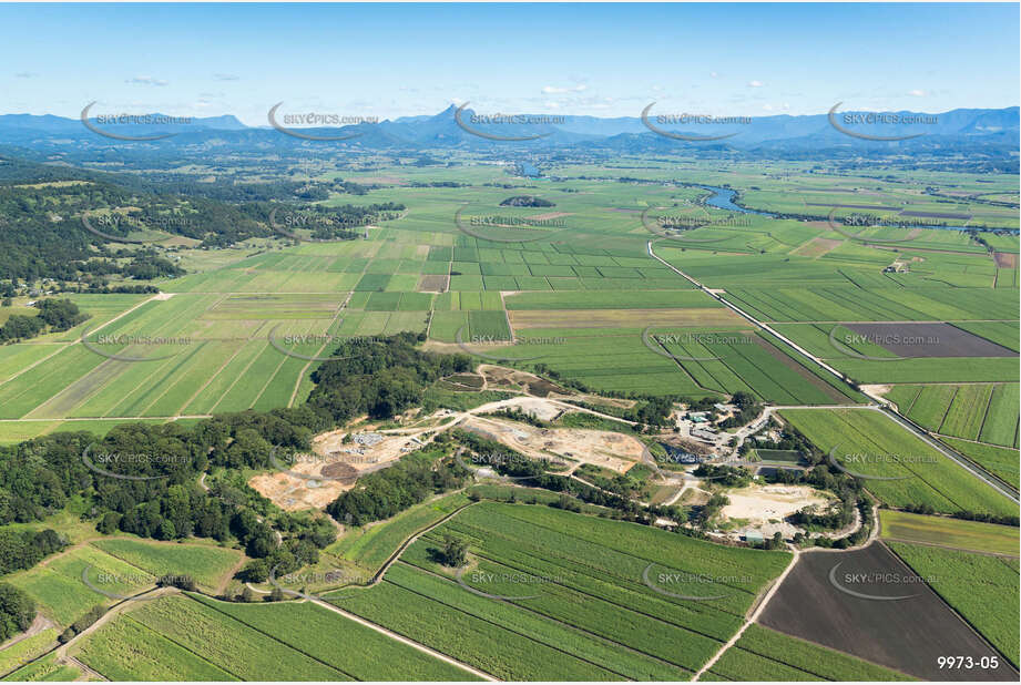 Aerial Photo O'Keeffe Quarry Stotts Creek NSW Aerial Photography