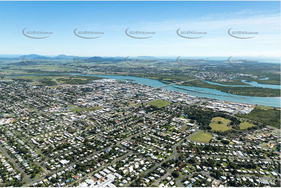 Aerial Photo Mackay CBD Aerial Photography