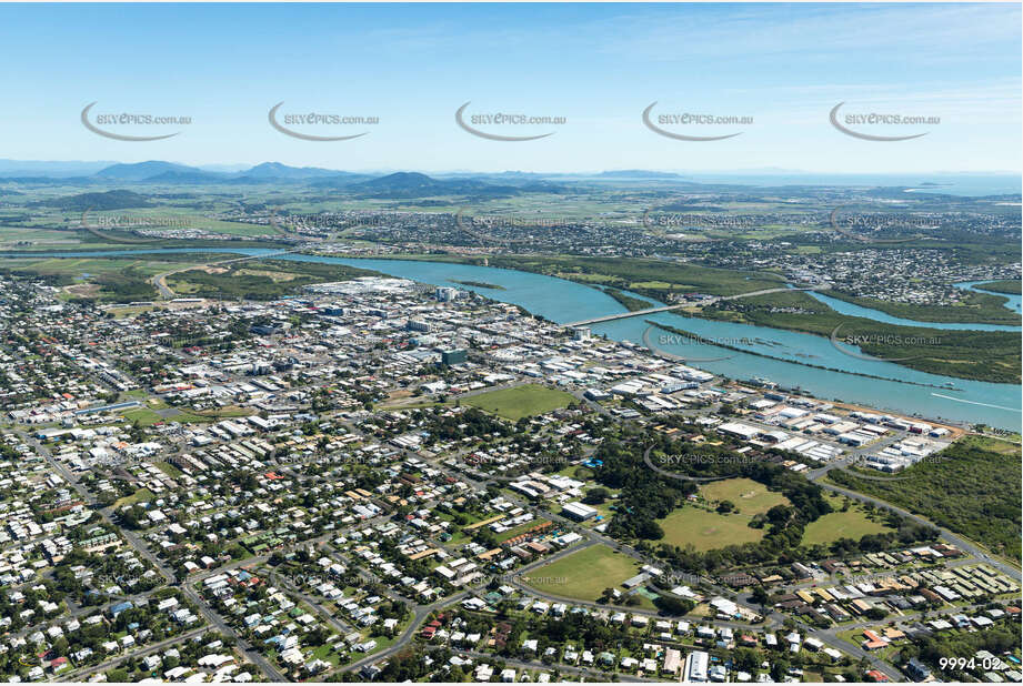 Aerial Photo Mackay CBD Aerial Photography