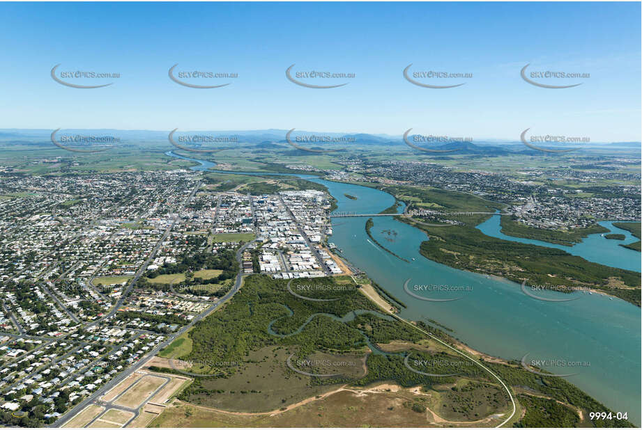 Aerial Photo Mackay CBD Aerial Photography