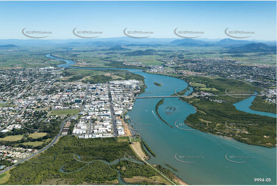 Aerial Photo Mackay CBD Aerial Photography