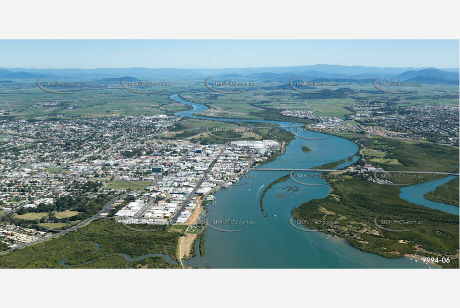 Aerial Photo Mackay CBD Aerial Photography