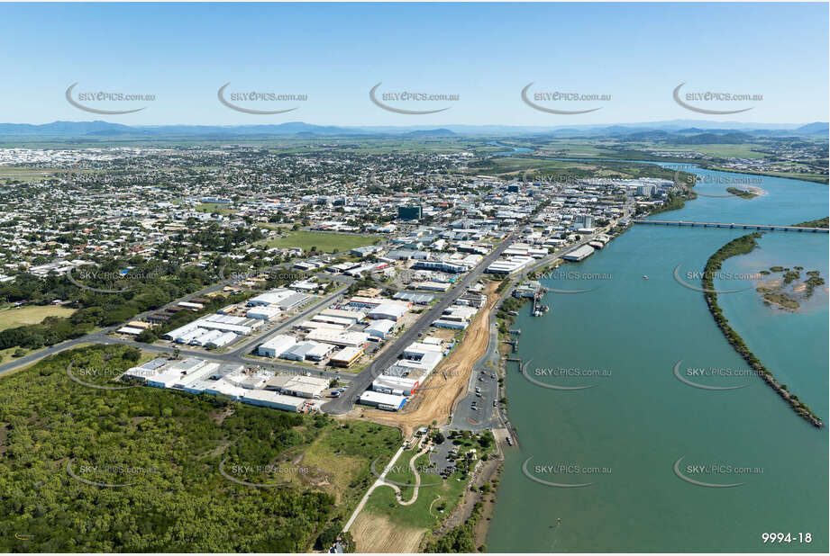 Aerial Photo Mackay CBD Aerial Photography