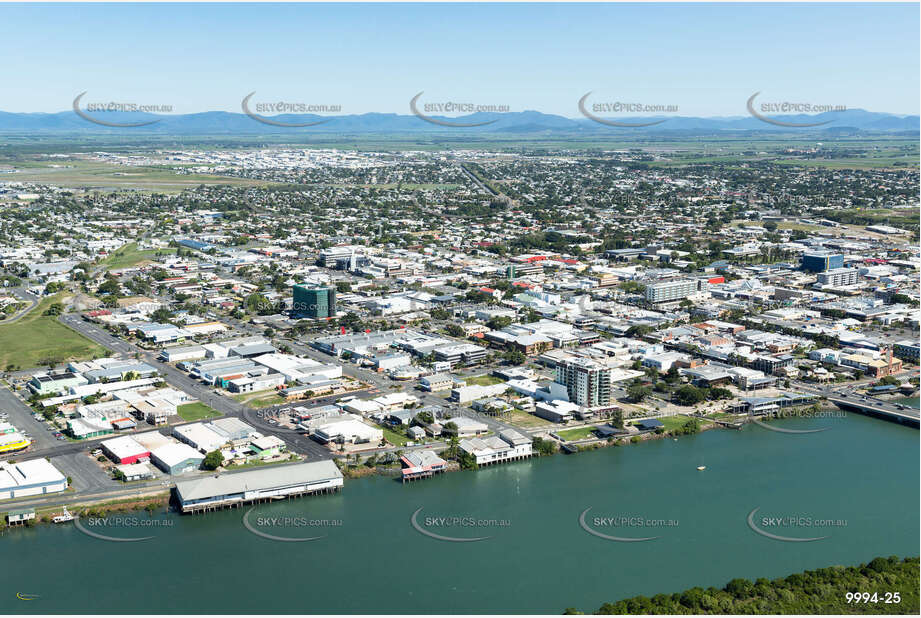 Aerial Photo Mackay CBD Aerial Photography