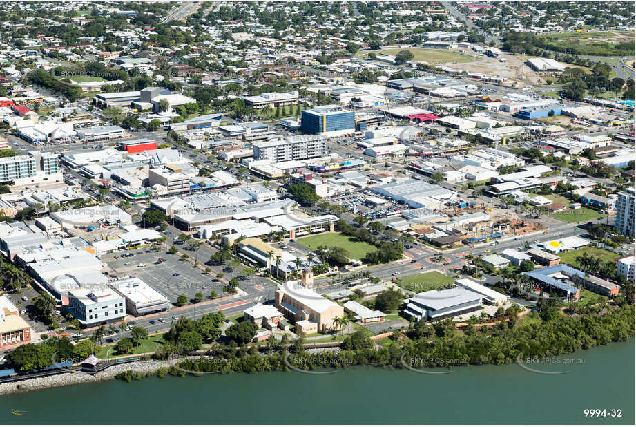 Aerial Photo Mackay CBD Aerial Photography