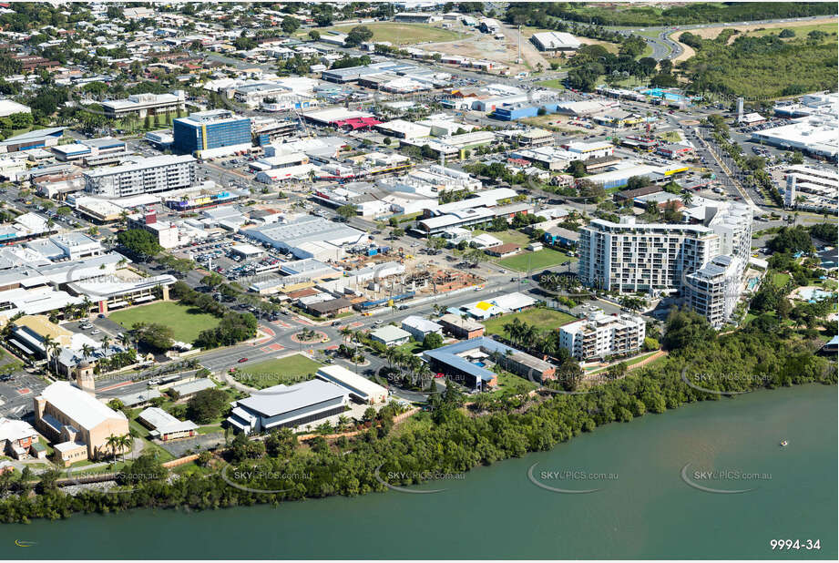 Aerial Photo Mackay CBD Aerial Photography