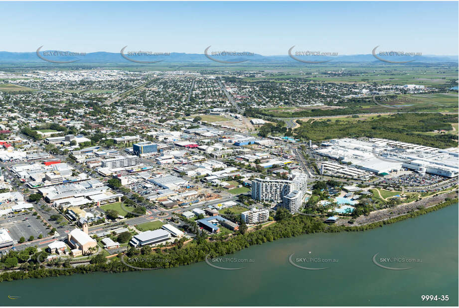 Aerial Photo Mackay CBD Aerial Photography